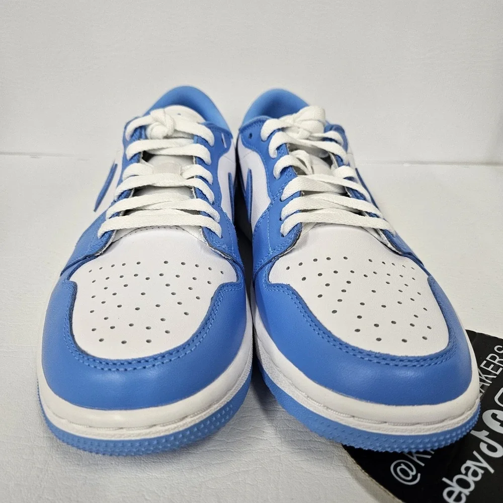 Nike Jordan 1 Low Golf UNC University Blue White DD9315-100 Men's Size 8.5